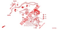 VORDERRADBREMSE/ABS MODULATOR für Honda NC 750 X ABS 2018