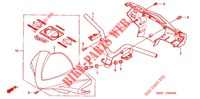 ROHRGRIFF/GRIFFABDECKUNG für Honda DYLAN 125 2003