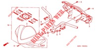 ROHRGRIFF/GRIFFABDECKUNG für Honda DYLAN 125 2003