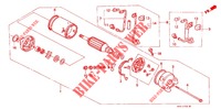 ANLASSER für Honda STEED 400 VLX With speed warning light, Flat bar handle 1990