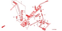 PEDAL/KICKSTARTER ARM für Honda NSR 80 1999