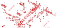 PEDAL/ KICKSTARTER ARM für Honda SUPER CUB 100 1994