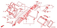 WERKZEUGE/BATTERIEGEHAEUSE für Honda X ADV 750 2020