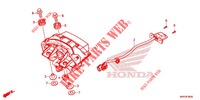 HECKLEUCHTE/KENNZEICHENBELEUCHTUNG für Honda X ADV 750 3ED 2019