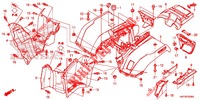 KOTFLUEGEL, HINTEN für Honda FOURTRAX 420 RANCHER 4X4 AT IRS EPS ESP 2020