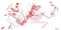 KRAFTSTOFFTANK für Honda FORZA 300 ABS 2019 2020
