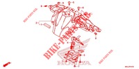 MITTELABDECKUNG/GEHAEUSEABDECKUNG für Honda NC 750 X ABS DCT 2020