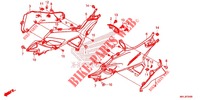 SEITENABDECKUNG für Honda NC 750 X ABS DCT 2020