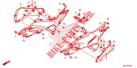 SEITENABDECKUNG für Honda NC 750 X ABS DCT 2020