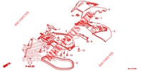 GEPAECKRAUM, ABDECKUNG für Honda NC 750 X ABS DCT 2020