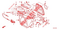 HANDGEPAECKFACH für Honda NC 750 X ABS DCT 2020