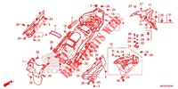 KOTFLUEGEL, HINTEN (CRF1100A2/A4/AL2/AL4/D2/D4/DL2/DL4) für Honda AFRICA TWIN 1100 ADVENTURE SPORT LOWER 2021