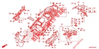 KOTFLUEGEL, HINTEN (CRF1100A2/A4/AL2/AL4/D2/D4/DL2/DL4) für Honda AFRICA TWIN 1100 DCT ADVENTURE 2020