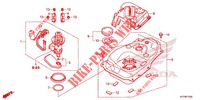 KRAFTSTOFFTANK für Honda DASH 125, Rear brake disk 2020