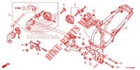 RAHMENKOERPER für Honda DASH 125, Rear brake disk 2020
