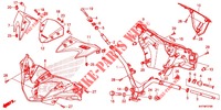 ROHRGRIFF/GRIFFABDECKUNG für Honda DASH 125, Rear brake disk 2020