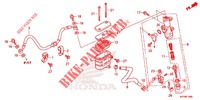 BREMSPUMPE HINTEN für Honda DASH 125, Rear brake disk 2020
