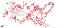 RAHMENKOERPER für Honda DASH 125, Rear brake disk 2021