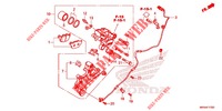 HINTERRAD BREMSSATTEL für Honda CB 650 R CHROMOSPHERE RED 2020