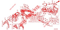 KOTFLUEGEL, HINTEN für Honda CB 1000 R ABS 2020