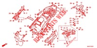 KOTFLUEGEL, HINTEN (CRF1100A4/AL2/AL4/D4/DL2/DL4) für Honda AFRICA TWIN 1100 DCT ADVENTURE SPORT 2020