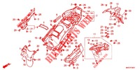 KOTFLUEGEL, HINTEN (CRF1100A4/AL2/AL4/D4/DL2/DL4) für Honda AFRICA TWIN 1100 DCT ADVENTURE SPORT LOWER 2020