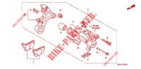 HINTERRAD BREMSSATTEL  für Honda CBR 1000 RR FIREBLADE REPSOL 2011