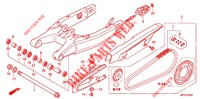 SCHWINGE   für Honda CB 600 F HORNET ABS 2011