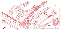 SCHWINGE   für Honda CB 600 F HORNET 2011