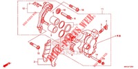 VORDERRAD BREMSSATTEL  für Honda CRF 450 L 2020
