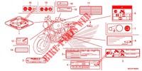WARNETIKETT  für Honda CB 1100 EX ABS 2014