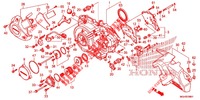 KURBELGEHAEUSEABDECKUNG (VFR1200XD) für Honda CROSSTOURER 1200 DCT 2012