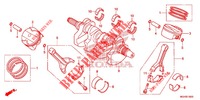 KURBELWELLE/KOLBEN  für Honda CROSSTOURER 1200 DCT 2012
