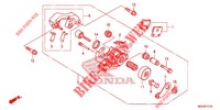 HINTERRAD BREMSSATTEL (PARKING) für Honda CROSSTOURER 1200 DCT 2013