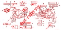 WARNETIKETT  für Honda CROSSTOURER 1200 DCT 2012