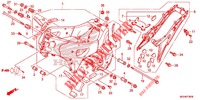 RAHMENKOERPER  für Honda CROSSTOURER 1200 DCT ABS 2014
