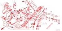 ROHRGRIFF/OBERE BRUECKE  für Honda CROSSTOURER 1200 DCT ABS 2014