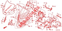 OBERER WINDLAUF  für Honda CROSSTOURER 1200 DL 2014