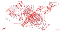 ZYLINDERKOPF (AVANT) für Honda CROSSTOURER 1200 DCT 2015