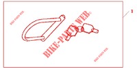 MOTORRADSCHLO~ (TYPEL SHORT) für Honda CROSSTOURER 1200 2012