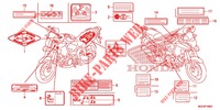 WARNETIKETT  für Honda CROSSTOURER 1200 2012