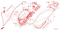SITZ/HANDGEPAECKFACH  für Honda VISION 110 2021