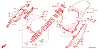 SITZ/WINDLAUF, HINTEN  für Honda CB 650 R 35KW -3ED- 2021