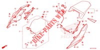 SITZ/WINDLAUF, HINTEN  für Honda CB 650 R 35KW -7ED- 2021