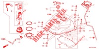 KRAFTSTOFFTANK/KRAFTSTOFFPUMPE  für Honda X ADV 750 -3ED- 2021