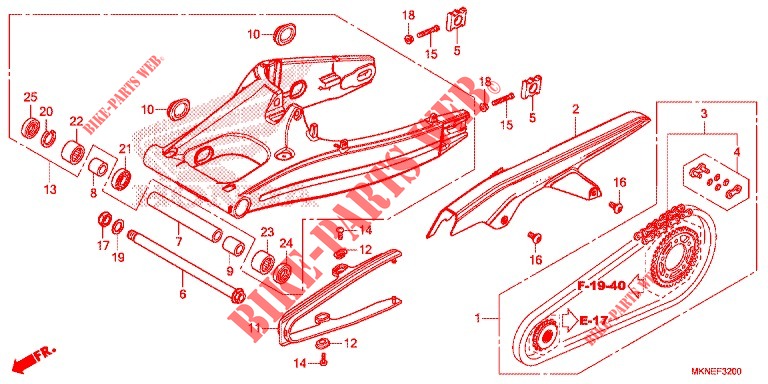 SCHWINGE   für Honda CBR 650 R 2020