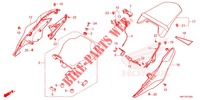 SITZ/WINDLAUF, HINTEN  für Honda CBR 650 R ABS 2021