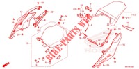 SITZ/WINDLAUF, HINTEN  für Honda CBR 650 R 35KW 2021