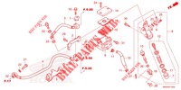 BREMSPUMPE HINTEN für Honda NC 750 X ABS 2021