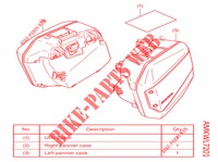     KIT,PANNIER CASE (R32,L33) für Honda NC 750 X ABS 2021